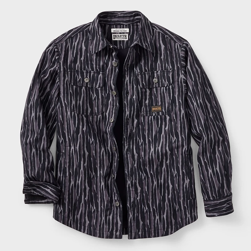 Men's Jersey-Lined Fire Hose Shirt Jac