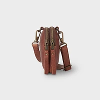 Lifetime Leather Dual Zip Wallet