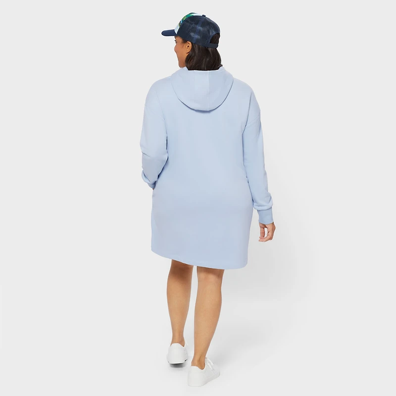 Women's Plus Lazy French Terry Dress