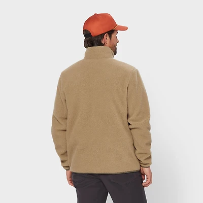 Men's Pile Hi Fleece Full-Zip Mock Neck