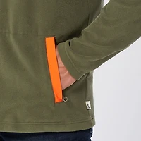 Men's Doubleback Fleece Button Mock Pullover