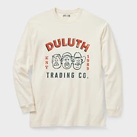 Men's Longtail T Relaxed Fit LS Logo T-Shirt
