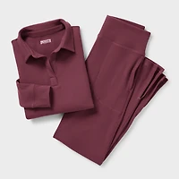 Women's Plus Dang Soft Rib Sleep Set