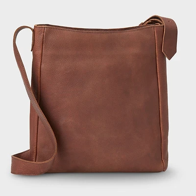 Lifetime Leather Crossbody Bag