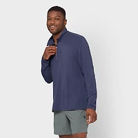 Men's AKHG Renew Bamboo 1/4 Zip Mock
