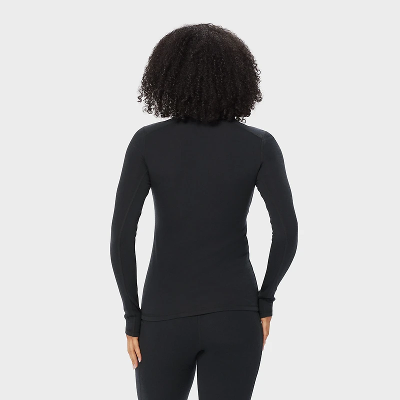 Women's Wickerino Wool Base Layer 1/4 Zip Top
