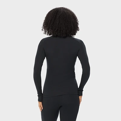 Women's Wickerino Wool Base Layer 1/4 Zip Top