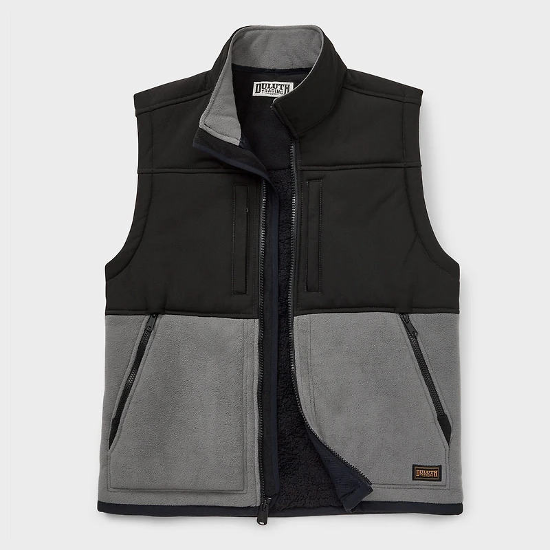 Men's Bear Hide Fleece Vest