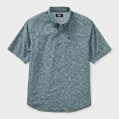 Men's AKHG Mountain Stream Relaxed Fit Short Sleeve Shirt
