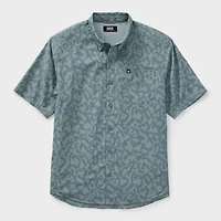 Men's AKHG Mountain Stream Relaxed Fit Short Sleeve Shirt