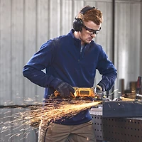 Men's Snagstop Sweats Half Zip Mock Neck Sweatshirt