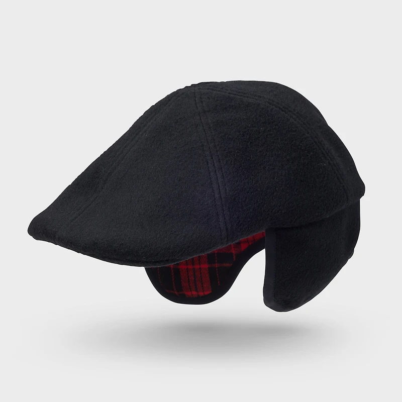Men's Wool Earflap Driver's Cap