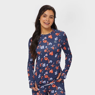 Women's AKHG Boar's Nest Base Layer Crew Shirt