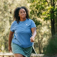 Women's Plus AKHG  Tun-Dry Short Sleeve T-Shirt