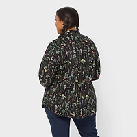 Women's Plus Chick-Nic Long Sleeve Shirt