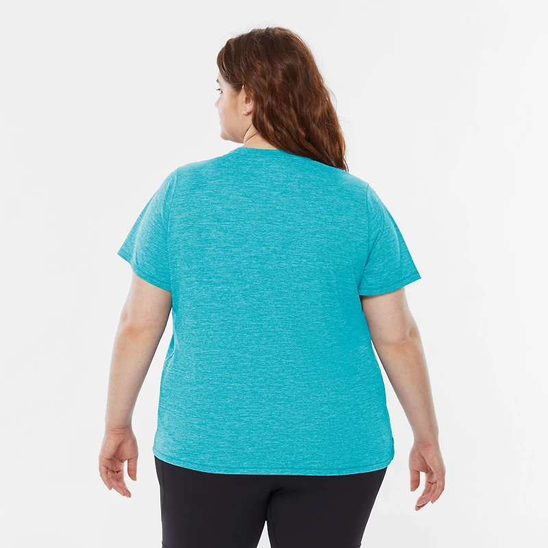 Women's Plus AKHG  Tun-Dry Short Sleeve T-Shirt