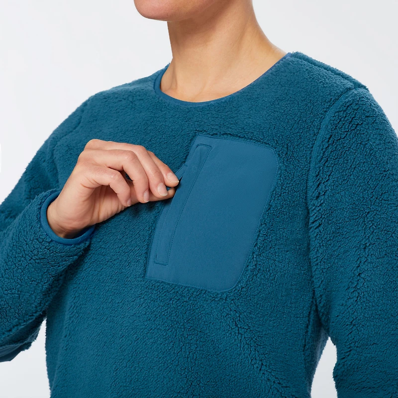 Women's Softmore Fleece Crewneck Pullover
