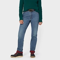 Women's Duluth Heritage Hi-Rise Lined Straight Leg Jeans