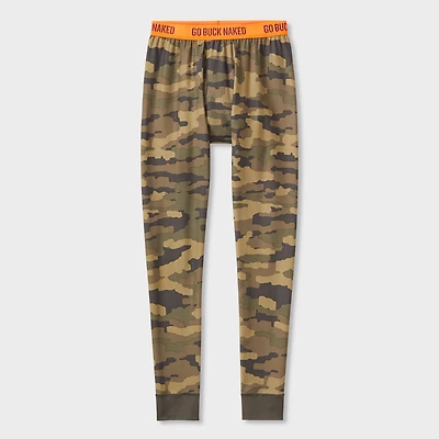 Men's Buck Naked Base Layer Pattern Pants
