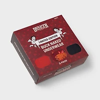 Men's Buck Naked Boxer Briefs 3-Pack