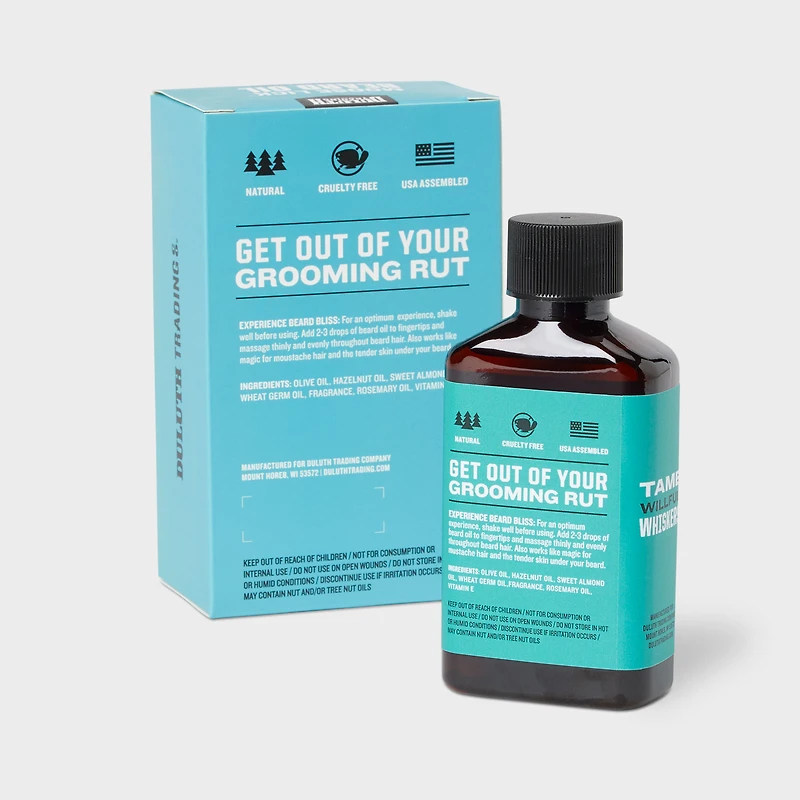Duluth Trading Moose Lick Beard Oil