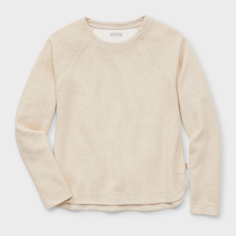 Women's AirLoc Quilted Crew Pullover