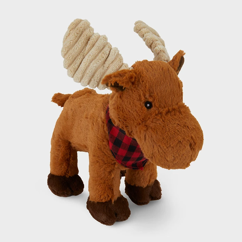Tall Tails Plush Moose Adventure Dog Toy