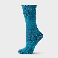 Women's Merino Wool Blend Heavyweight Crew Socks