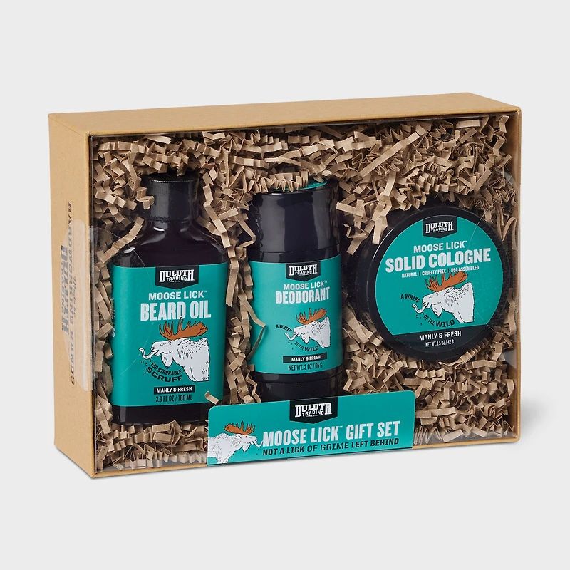 Duluth Trading Moose Lick Gift Set