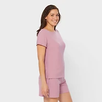 Women's Dang Soft Rib Boatneck Sleep Top