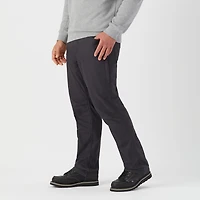 Men's AKHG Stone Run Standard Fit Fleece Lined Pants