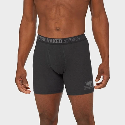 Men's Buck Naked Cotton Bullpen Boxer Briefs