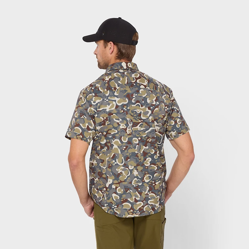 Men's AKHG Ventech Relaxed Fit Short Sleeve Shirt