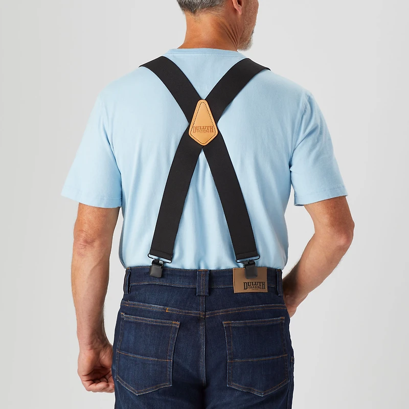 Duluth X-Back Clip Suspenders