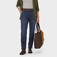 Women's Double Flex Denim Straight Leg Jeans