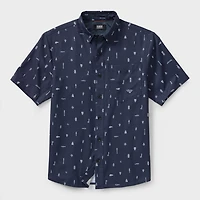 Men's AKHG Mountain Stream Relaxed Fit Short Sleeve Shirt