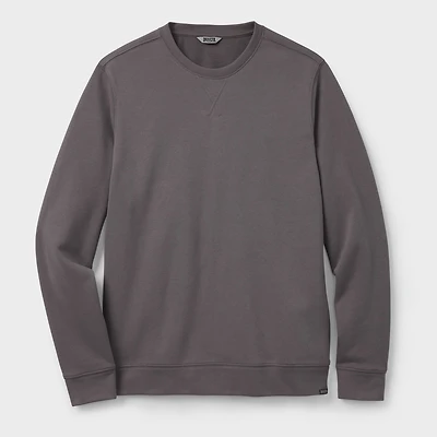 Men's Lazy French Terry Pullover Crew Sweatshirt