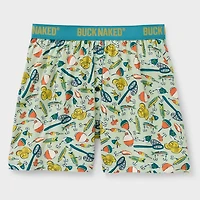 Men's Buck Naked Pattern Boxers