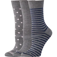 Women's 3-Pack Wool Silk Socks