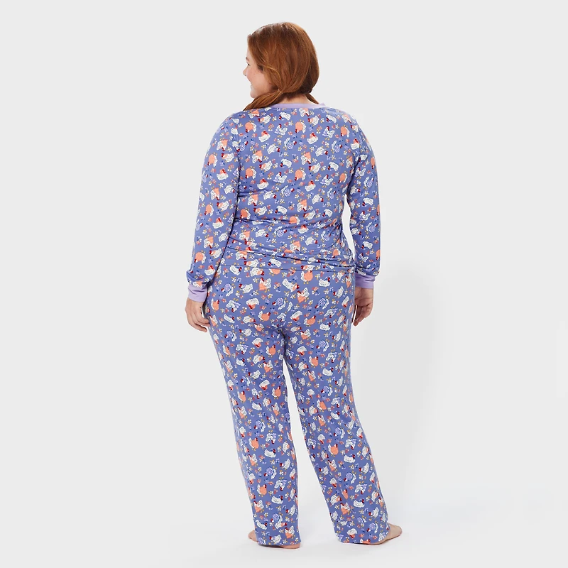 Women's Plus Soft Jam Sleep Set