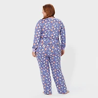 Women's Plus Soft Jam Sleep Set