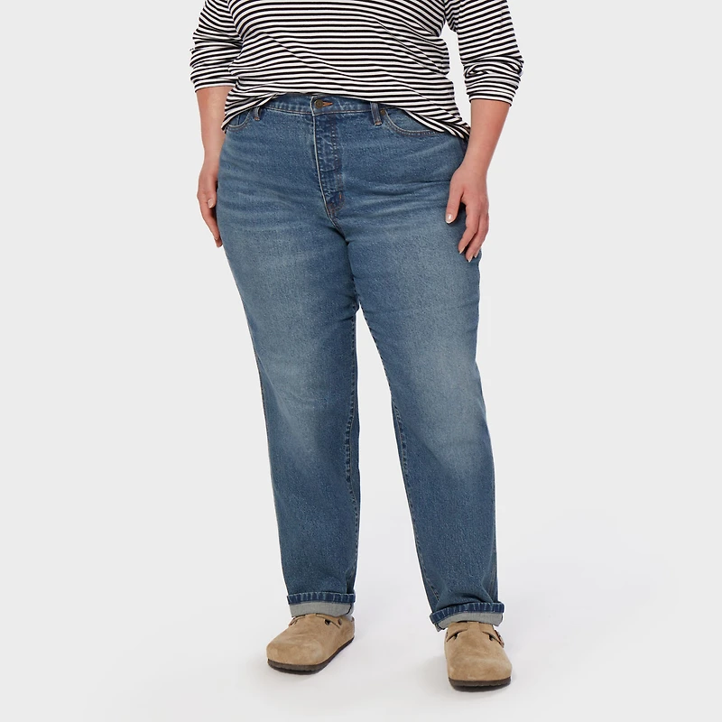 Women's Plus Duluth Heritage Hi-Rise Straight Leg Jeans