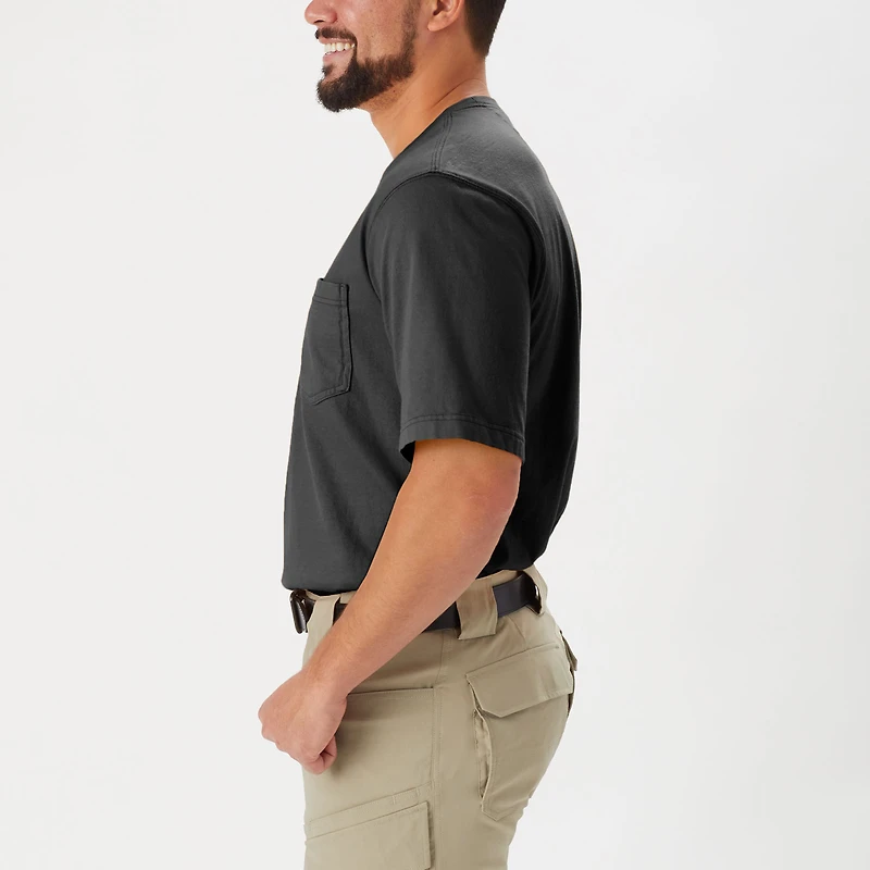 Men's Longtail T Relaxed Fit Short Sleeve Pocket Crew