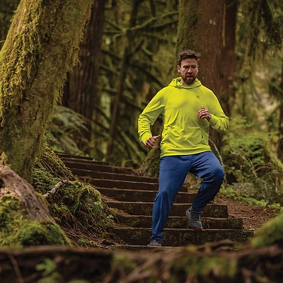 Men's AKHG Crosslayer Standard Fit Fleece Hoodie