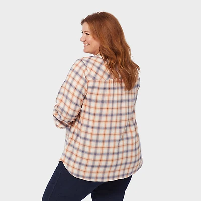 Women's Plus Seawool Lightweight Flannel Blouse