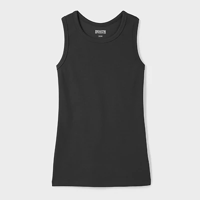 Women's Plus No-Yank Rib Racerback Tank