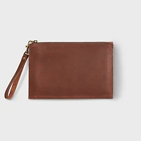 Women's Lifetime Leather Zip Pouch