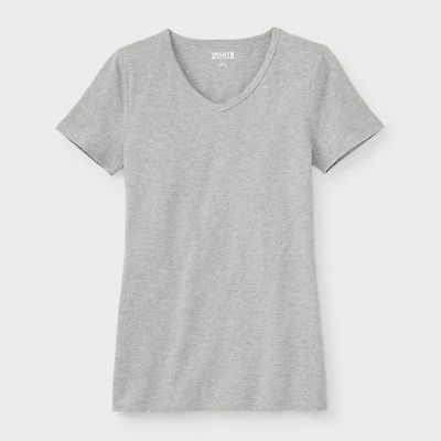 Women's No Yank Short Sleeve V-Neck Tee