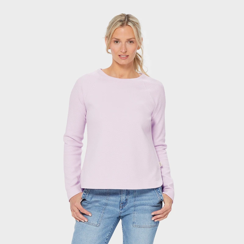 Women's AirLoc Quilted Crew Pullover