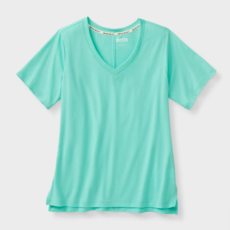 Women's Dry on the Fly Knit V-Neck T-Shirt